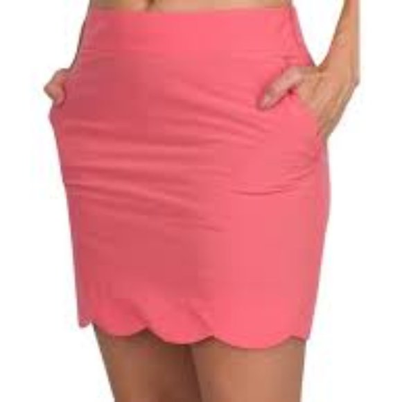 NEW Three Sixty Six Scallop Skort - Picture 1 of 13